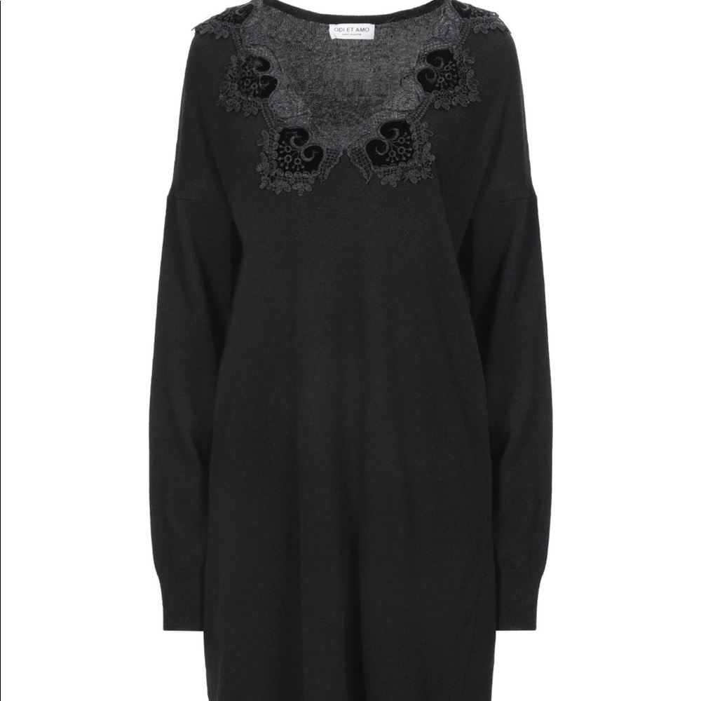 🇮🇹 odi et amo wool blend dress